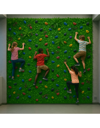 Συνθετικό Πάνελ Φυλλωσιάς Roma 50x50cm εξωτερικού και εσωτερικού χώρου απο συνθετικό υλικό