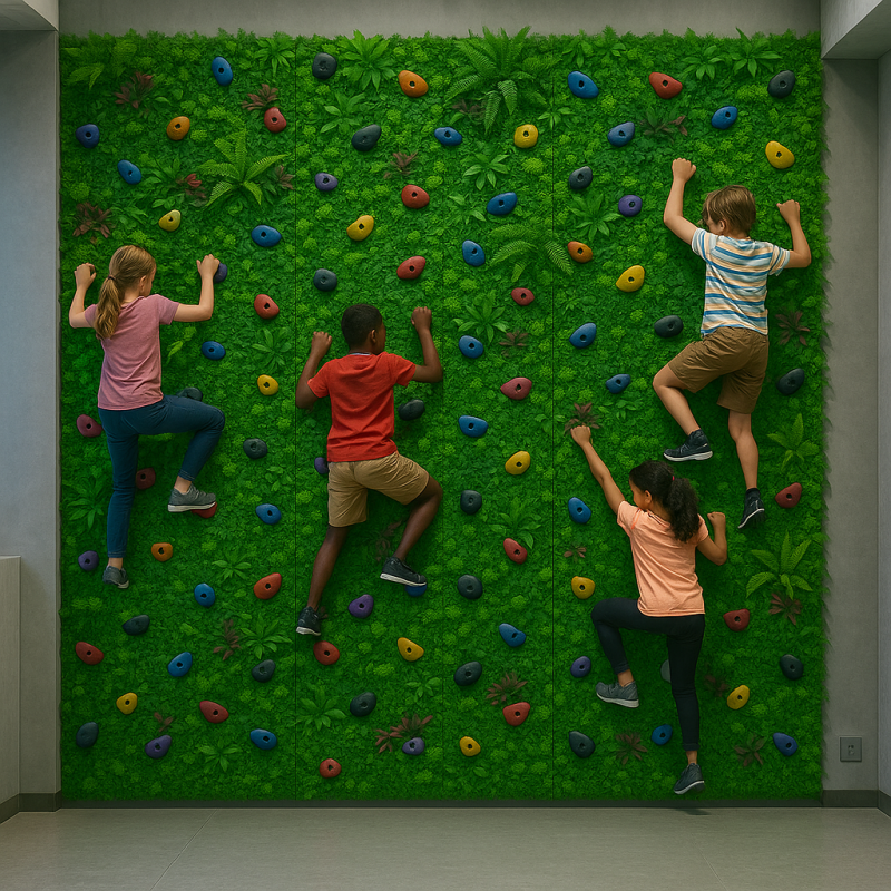 Συνθετικό Πάνελ Φυλλωσιάς Roma 50x50cm εξωτερικού και εσωτερικού χώρου απο συνθετικό υλικό