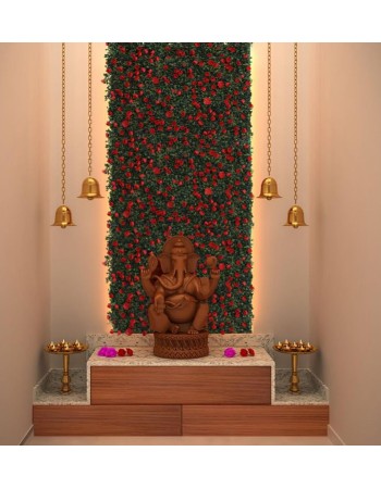 Συνθετικό Πάνελ Φυλλωσιάς Ικαρία 60x40cm εξωτερικού και εσωτερικού χώρου απο συνθετικό υλικό