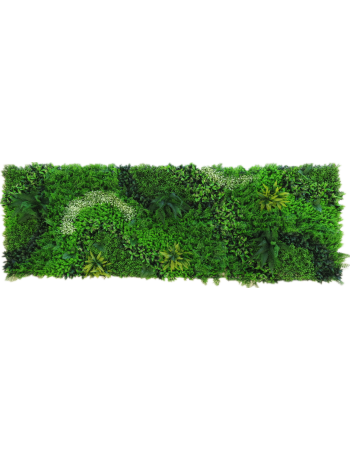 Συνθετικό Πάνελ Φυλλωσιάς Lefkada 100x300cm εξωτερικού και εσωτερικού χώρου απο συνθετικό υλικό