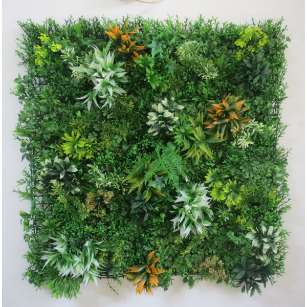 Συνθετικό Πάνελ Φυλλωσιάς Μήλος 100x100cm εξωτερικού και εσωτερικού χώρου απο συνθετικό υλικό