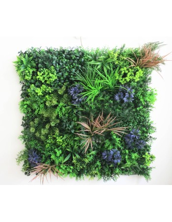 Συνθετικό Πάνελ Φυλλωσιάς Zante 100x100cm εξωτερικού και εσωτερικού χώρου απο συνθετικό υλικό