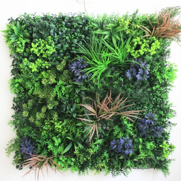 Συνθετικό Πάνελ Φυλλωσιάς Zante 100x100cm εξωτερικού και εσωτερικού χώρου απο συνθετικό υλικό