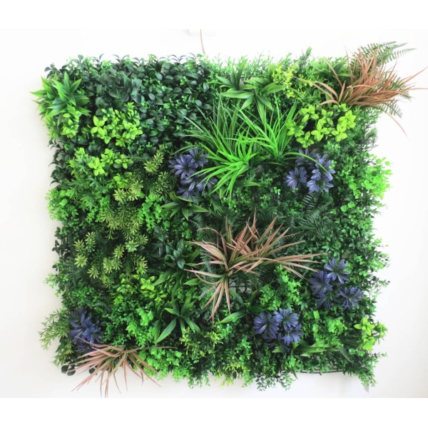 Συνθετικό Πάνελ Φυλλωσιάς Zante 100x100cm εξωτερικού και εσωτερικού χώρου απο συνθετικό υλικό