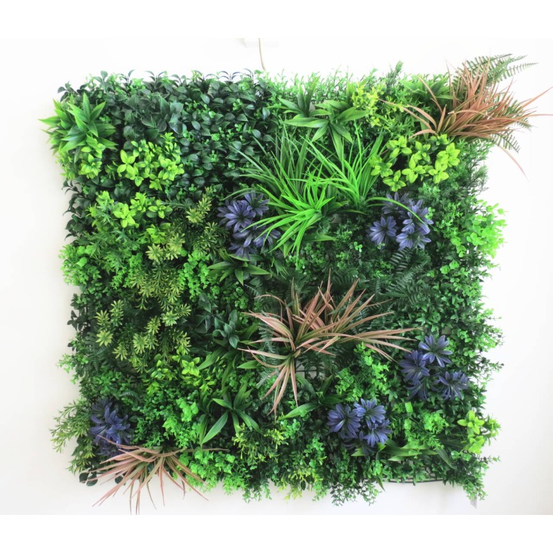 Συνθετικό Πάνελ Φυλλωσιάς Zante 100x100cm εξωτερικού και εσωτερικού χώρου απο συνθετικό υλικό