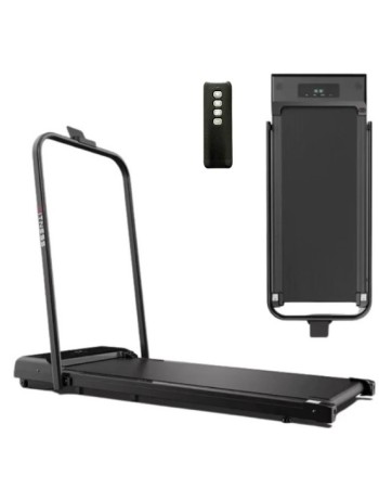 Διάδρομος γυμναστικής αναδιπλούμενος ηλεκτρικός σε μαύρο με οθόνη ένδειξης JY-8302