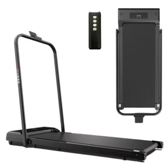 Διάδρομος γυμναστικής αναδιπλούμενος ηλεκτρικός σε μαύρο με οθόνη ένδειξης JY-8302