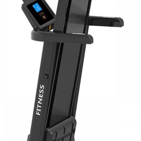 Διάδρομος γυμναστικής αναδιπλούμενος ηλεκτρικός 3.0hp σε μαύρο με οθόνη ένδειξης TM-216