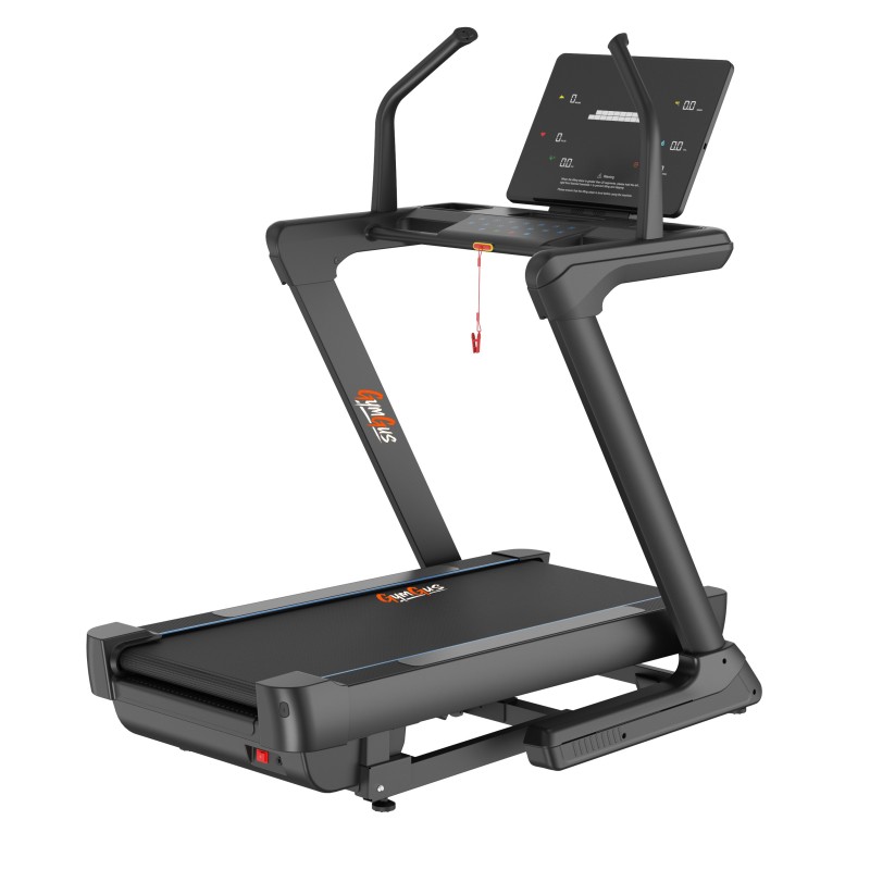 Επαγγελματικός διάδρομος γυμναστικής GymGus 5HP με ανάκληση έως 48% και μέγιστη ταχύτητα 20km/h