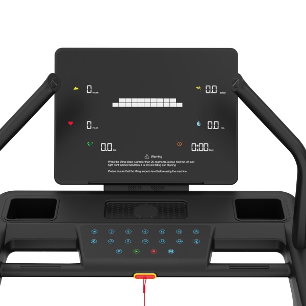 Επαγγελματικός διάδρομος γυμναστικής GymGus 5HP με ανάκληση έως 48% και μέγιστη ταχύτητα 20km/h