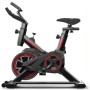 Ποδήλατο Γυμναστικής Μαύρο Κόκκινο με οθόνη και μετρητή καρδιακών παλμών SB5