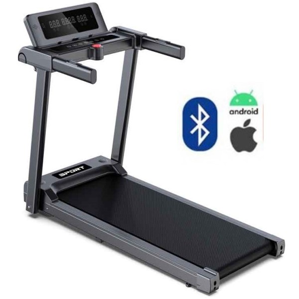 Διάδρομος γυμναστικής αναδιπλούμενος ηλεκτρικός 2HP με οθόνη LED M7