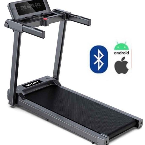 Διάδρομος γυμναστικής αναδιπλούμενος ηλεκτρικός 2HP με οθόνη LED M7