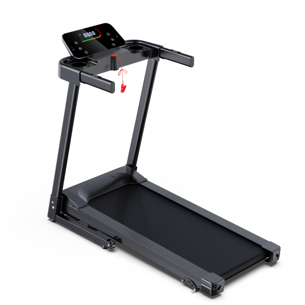 Διάδρομος γυμναστικής ηλεκτρικός αναδιπλούμενος 3.0HP με οθόνη LED και bluetooth A6