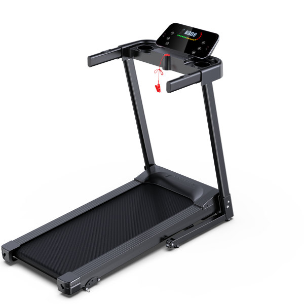 Διάδρομος γυμναστικής ηλεκτρικός αναδιπλούμενος 3.0HP με οθόνη LED και bluetooth A6