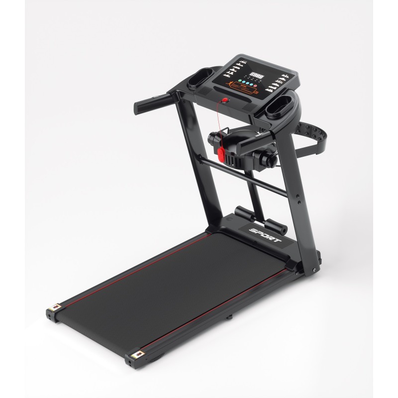 Διάδρομος γυμναστικής ηλεκτρικός 2HP με οθόνη LED με μηχάνημα μασάζ Q5