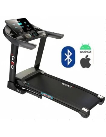 Ηλεκτρικός Διάδρομος Γυμναστικής CIAPO 4HP Πολυλειτουργικός με ηλεκτρική κλίση LED οθόνη Bluetooth και εφαρμογή κινητού CP-Q5