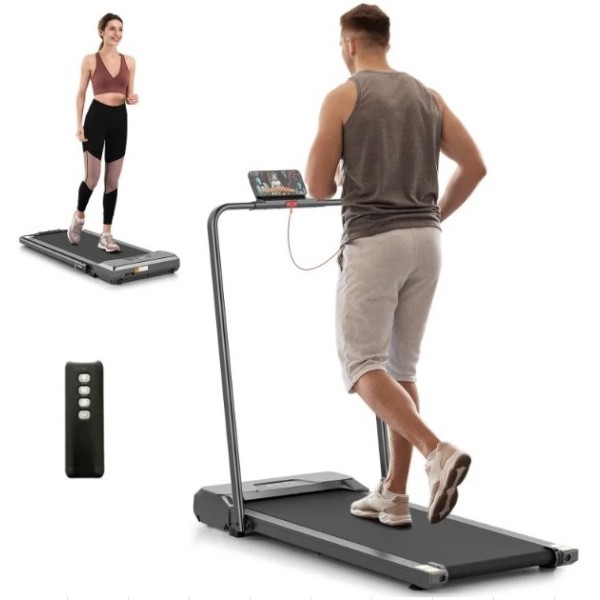 Διάδρομος γυμναστικής αναδιπλούμενος ηλεκτρικός σε μαύρο με οθόνη ένδειξης WH-179