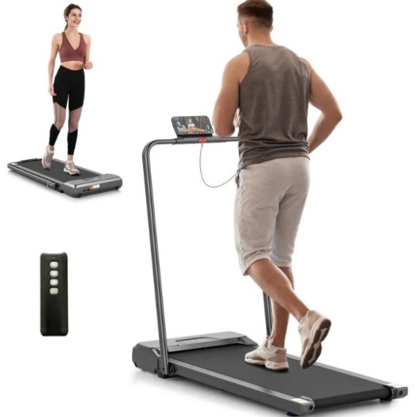 Διάδρομος γυμναστικής αναδιπλούμενος ηλεκτρικός σε μαύρο με οθόνη ένδειξης 791