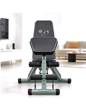 Πολυλειτουργικός πάγκος γυμναστικής για μέγιστο βάρος 120 κιλά YJ-156