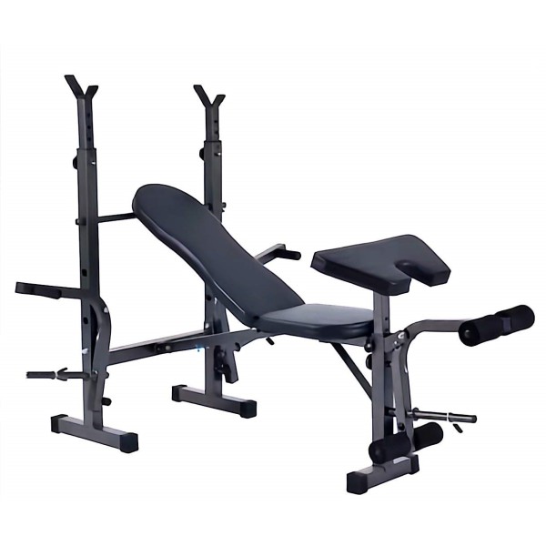 Πολυλειτουργικός πάγκος γυμναστικής για μέγιστο βάρος 150 κιλά DC-205B