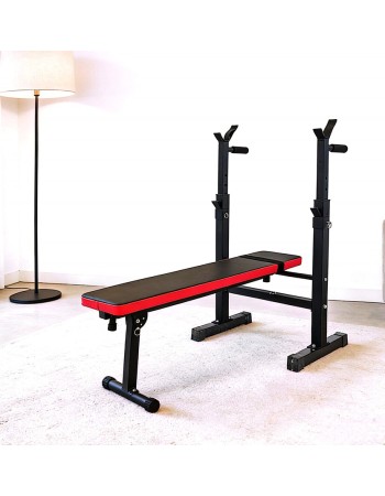 Πολυλειτουργικός πάγκος γυμναστικής για μέγιστο βάρος 150 κιλά YJ905
