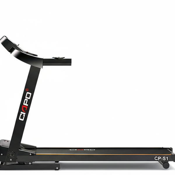 Διάδρομος γυμναστικής αναδιπλούμενος ηλεκτρικός 3.0hp σε μαύρο με οθόνη ένδειξης TM-216