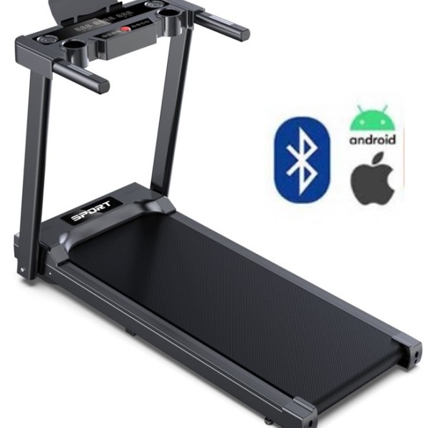 Διάδρομος γυμναστικής αναδιπλούμενος ηλεκτρικός 2HP με οθόνη LED M6