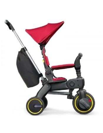 Παιδικό Τρίκυκλο Ποδήλατο Σπαστό με σκίαστρο και κάθισμα με ανάκληση σε κόκκινο χρώμα για 18 μηνών και άνω