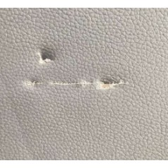 ΕΚΘΕΣΙΑΚΗ Καρέκλα Γραφείου Δερματίνης Gaming Shadow με φώτα LED και υποπόδιο σε μαύρο χρώμα 112-122x60x48cm